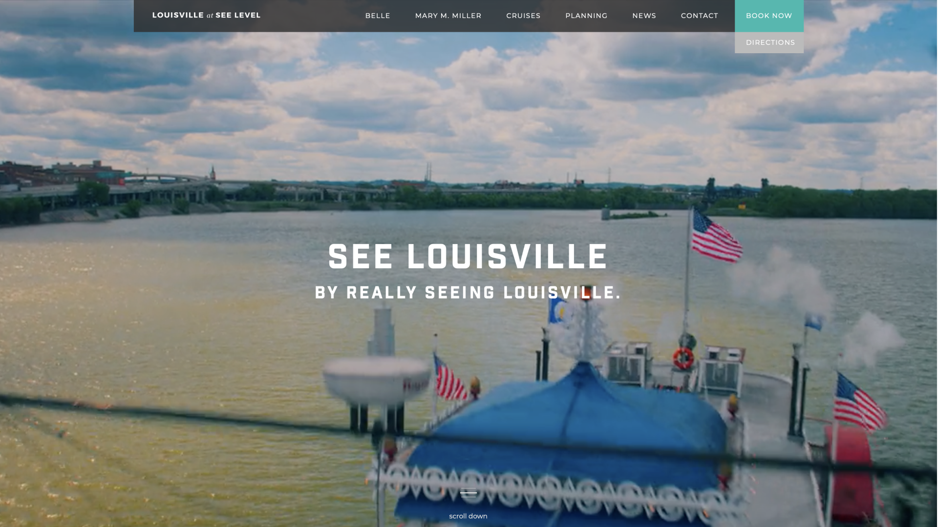 Belle of Louisville website