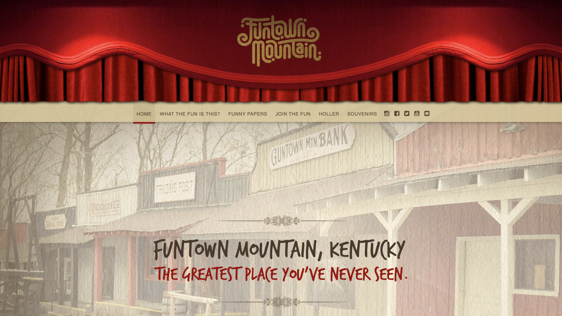 Funtown Mountain website