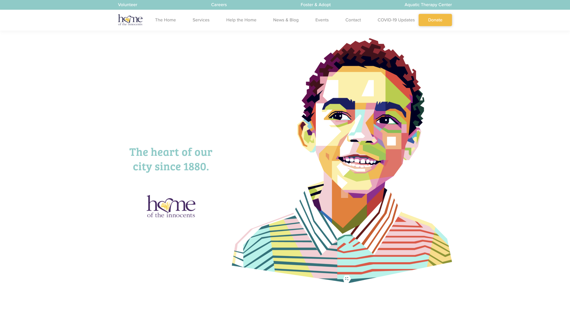 Home of the Innocents website
